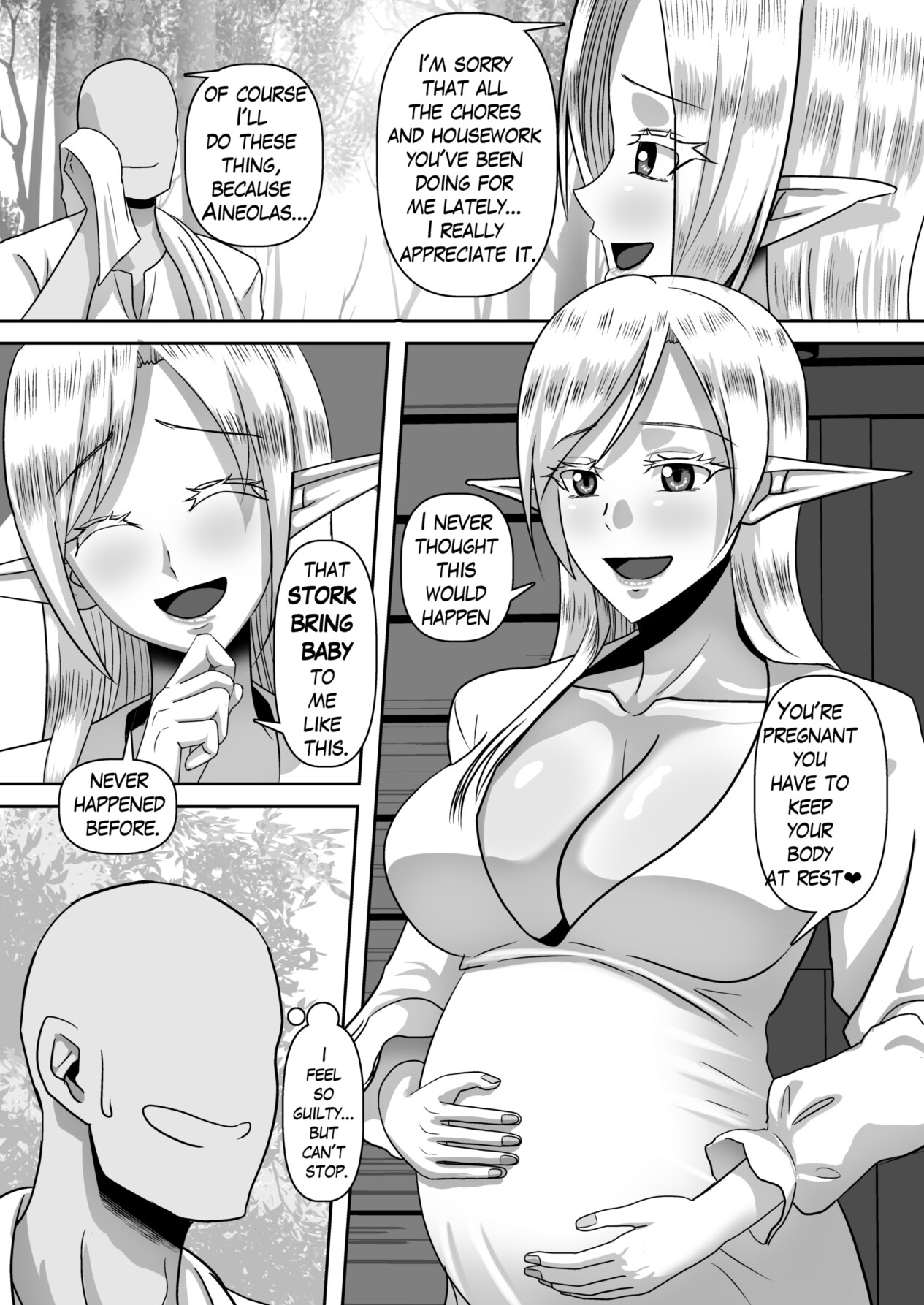 Hentai Manga Comic-Entrapping Innocence Elves Who Live Deep In Forest-Read-34